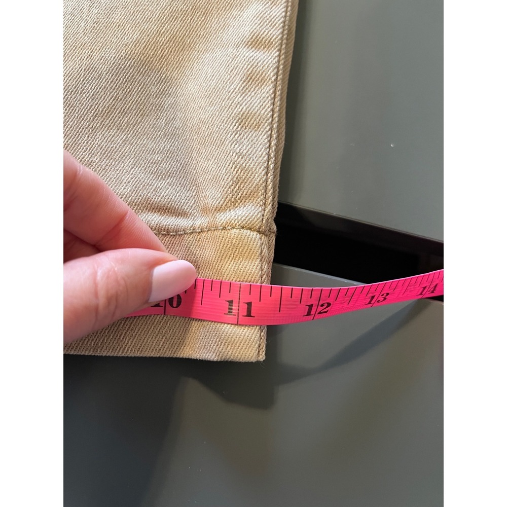 NWT Democracy Ab-solution High Rise Wide Leg Pants Tan Khaki Women's Size 10 - Picture 11 of 11